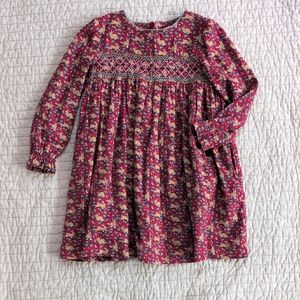 Mini Boden Bess Cozy Smocked Dress